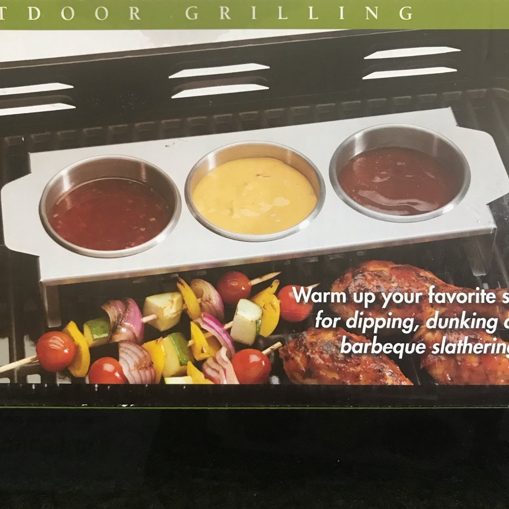 Cuisinart Grill Sauce Rack Gourmet Grilling Pots